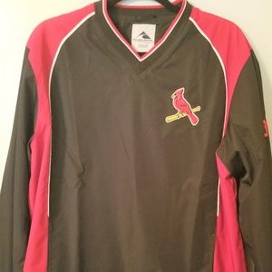 St. Louis Cardinals pull over jacket/shirt #34